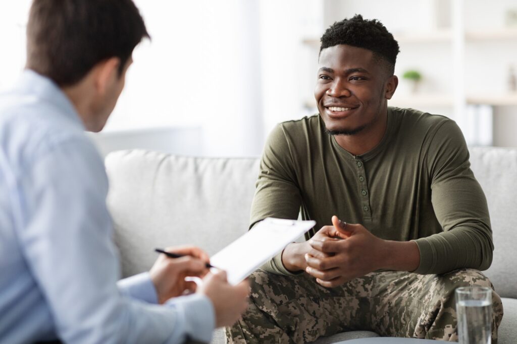 Veteran In Counseling